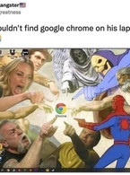 Mu dad couldn’t find Google Chrome - poza demo