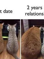 First date vs 2 years of relationship - poza demo
