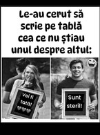 Sa scrie pe tabla - poza demo