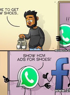 Facebook and WhatsApp - poza demo
