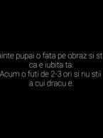 Înainte pupai o fată pe obraj și - poza demo