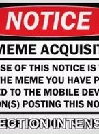 Notice of meme acquisition - poza demo