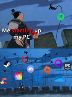 Starting my PC - poza demo