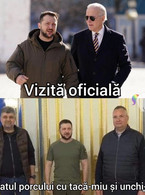 Vizita oficiala in Ucraina Joe Biden vs Romania - poza demo