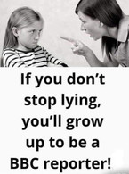 If you don't stop lying you'll grow up BBC reporte - poza demo