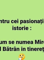 Cum se numea Mircea cel Batran in tinerete? - poza demo