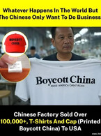Boycott China - poza demo