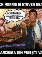 Chuck Norris si Steven Seagal lautari - poza demo