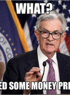 What? You need some money printed? Jerome Powell - poza demo