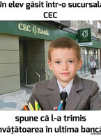 Elev gasit la CEC - poza demo