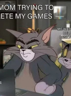 My mom trying to delete my games - poza demo