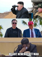 He got a new rocket man - poza demo