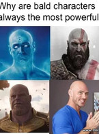 Why are bald characters always the most powerful? - poza demo