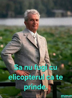 Sa nu fugi cu elicopterul - Calin Georgescu - poza demo