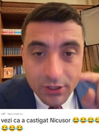 Goerge, vezi ca a castigat Nicusor - poza demo