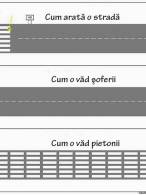 Cum văd şoferii şi pietonii străzile - poza demo