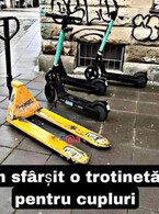 O trotineta pentru cupluri - poza demo