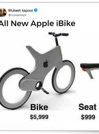 All new Apple iBike - poza demo
