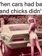 When cars had balls and chicks didn't - poza demo