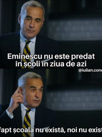 Eminescu nu este predat in scoli - Calin Georgescu - poza demo