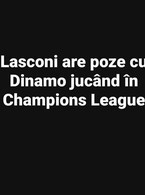 Lasconi are poze cu Dinamo - poza demo