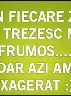 În fiecare zi mă trezesc mai frumos - poza demo