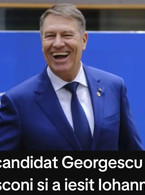 A candidat Georgescu si Lasoni si a iesit Iohannis - poza demo