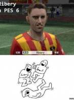 Ribery in Pro Evolution Soccer 6 - poza demo