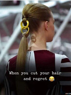 When you cut your hair and regret - poza demo