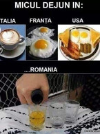 Micul dejun in Italia, Ftanta, SUA, Romania - poza demo