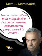 Nu conteaza cat de mult minti - Calin Georgescu - poza demo