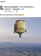 Balon de spionaj, la Vaslui - poza demo