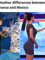 Weather differences between France and Mexico - poza demo