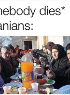 Somebody dies. Romanians - poza demo