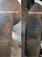 Before divorce and after - tatoo - poza demo