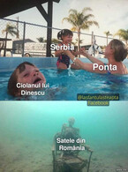 Dinescu si satele din Romania la inundatii - poza demo