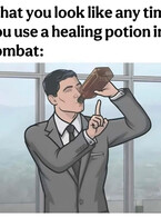 Healing potion in games - poza demo