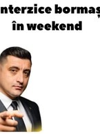 Voi interzice bormasina in weekend - George Simion - poza demo