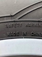 Safety warning made in China - poza demo