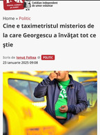 De unde a invatat Calin Georgescu meserie - poza demo