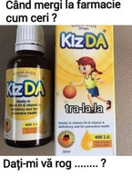 Cand mergi la farmacie cum cer KizDA? - poza demo