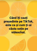 Cand iti cauti presedinte pe TikTok - poza demo