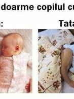 Cum dorm părinții cu copilul - poza demo