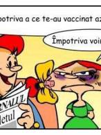 Alinuţa, împotriva ce te-au vaccinat azi la şcoală - poza demo