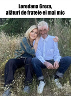 Loredana Groza alaturi de fratele ei - poza demo