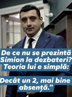 De ce nu se prezinta Simion? - poza demo