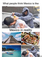 What people think Mexico is like - poza demo