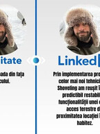 Realitate vs LinkedIn - poza demo
