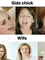 Side chick and wife - poza demo