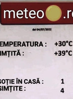 Temperatura cu sotie in casa - poza demo